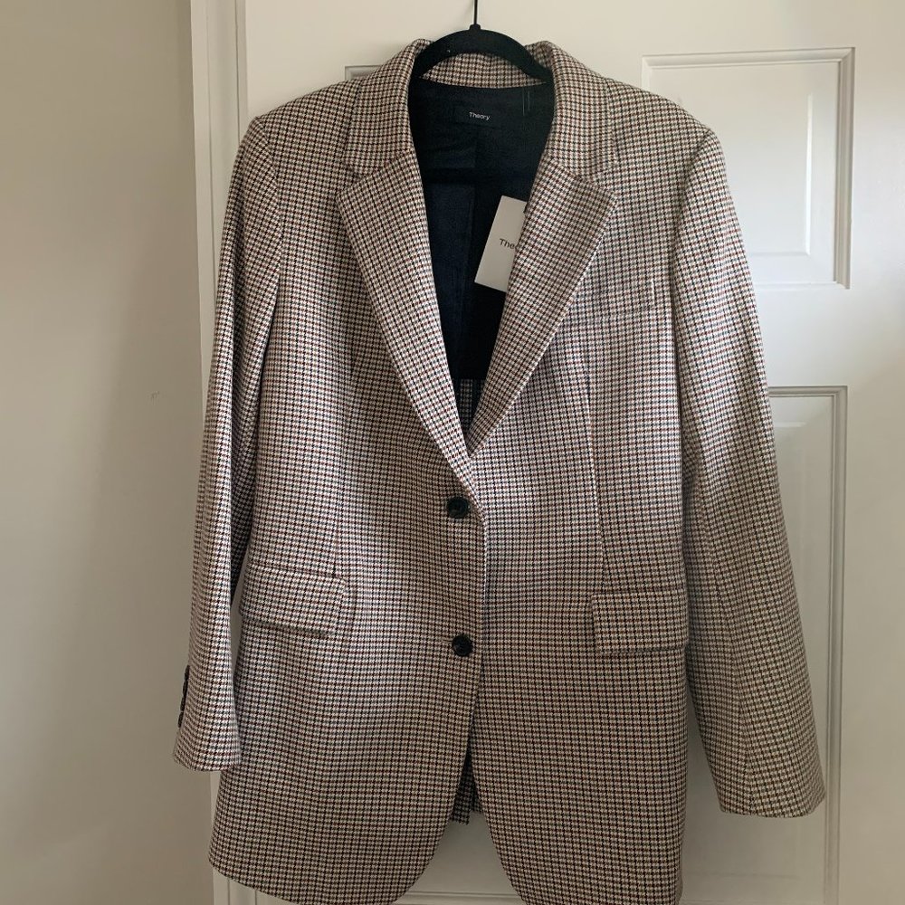 Theory "Super Cinch" Blazer Size 12/L Brand New